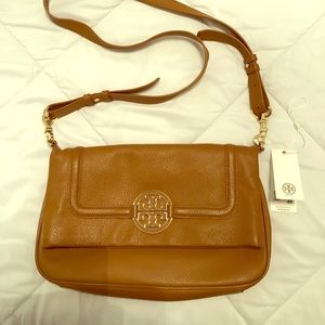 Authentic - Tory Burch Amanda Fold-over Messenger
